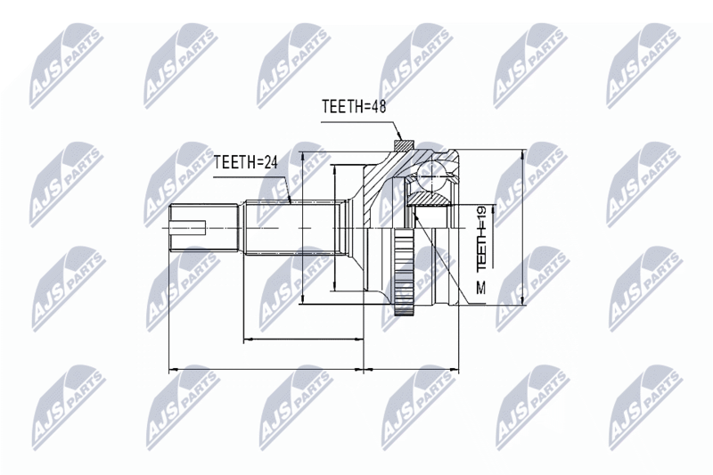 Prekės atitinka OEM kodą: 43420-52110