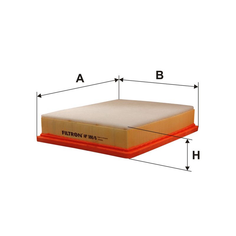 Õhufilter, FILTRON AP 188, 6