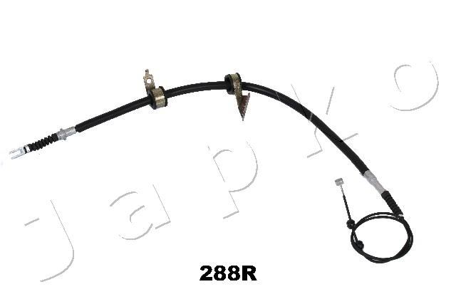 JAPKO 131288R Cable Pull, parking brake