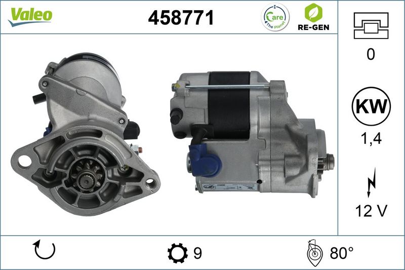 Starter 458771 VALEO