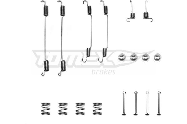 TOMEX Brakes tartozékkészlet, fékpofa TX 40-13