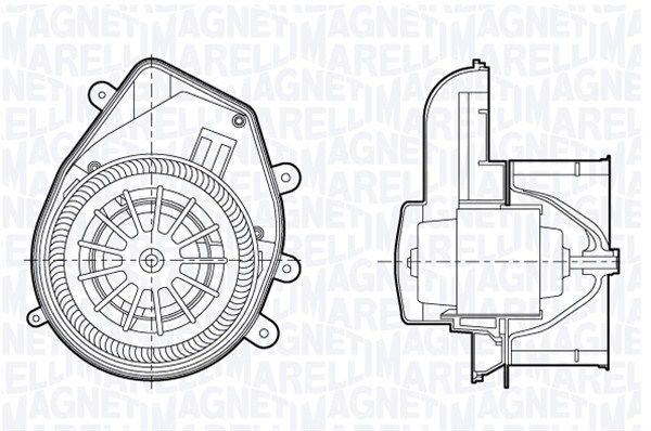 MAGNETI MARELLI Utastér-ventilátor 069412690010