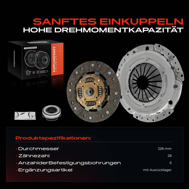 Frankberg 5481FB0028823 Clutch Kit