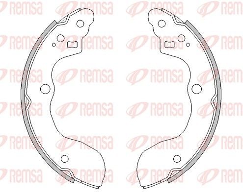 REMSA SUZUKI Колодки гальмівні барабанні SX4 06-