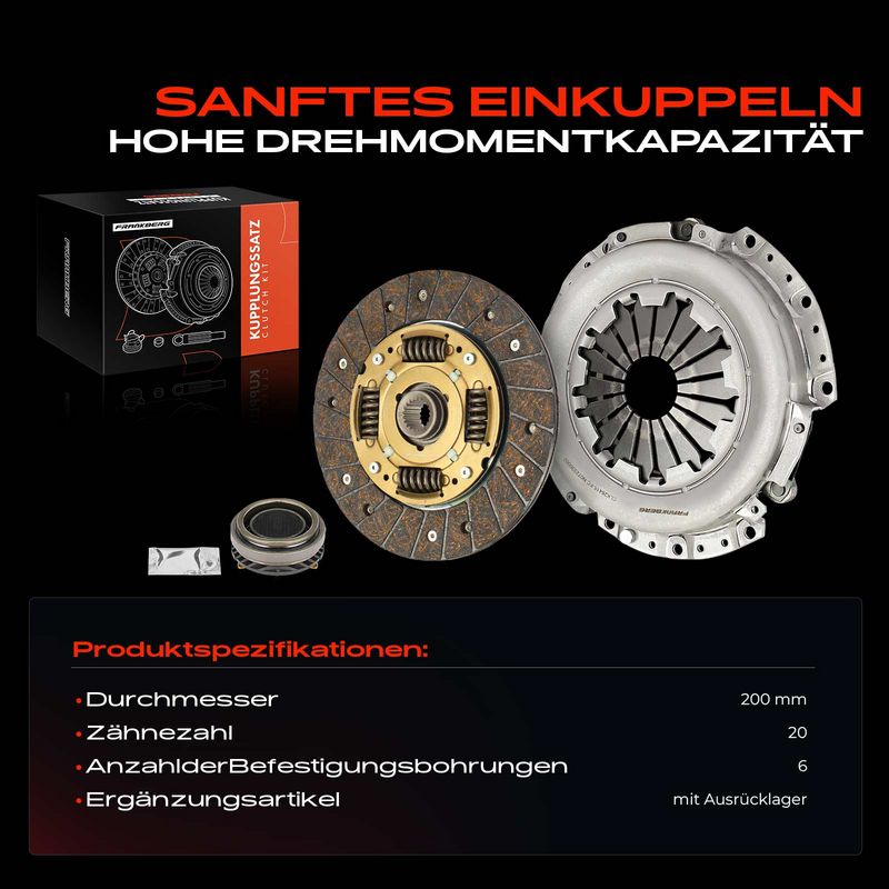Frankberg 5481FB0037641 Clutch Kit