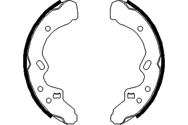 KAVO PARTS Remschoenset KBS-5418