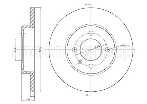 CIFAM Volkswagen Диск тормозной передній Golf III,IV,PassatSeat Toledo, Inca