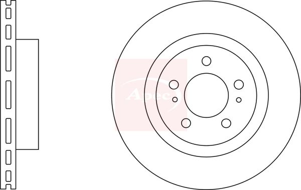 APEC Brake Disc DSK2914