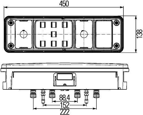 Задній ліхтар, Hella 2VP340961-011