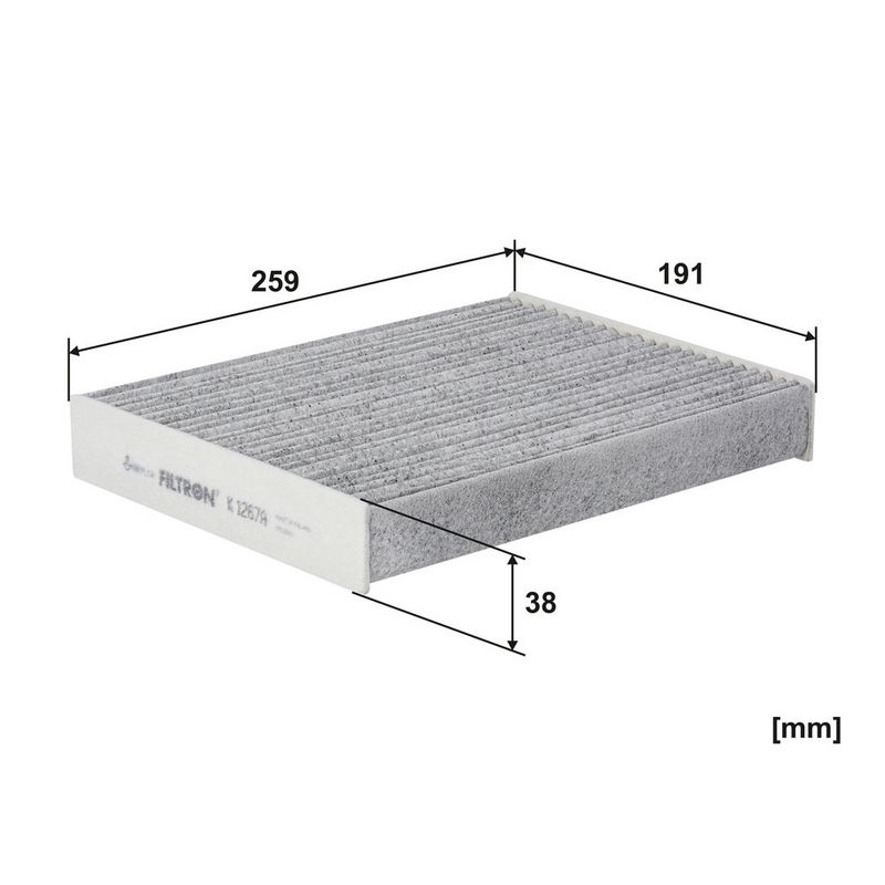 Filter, salongiõhk, FILTRON K 1267A