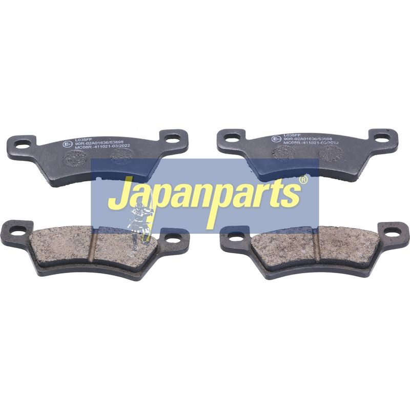 Set placute frana, frana disc JAPANPARTS PP-MC08