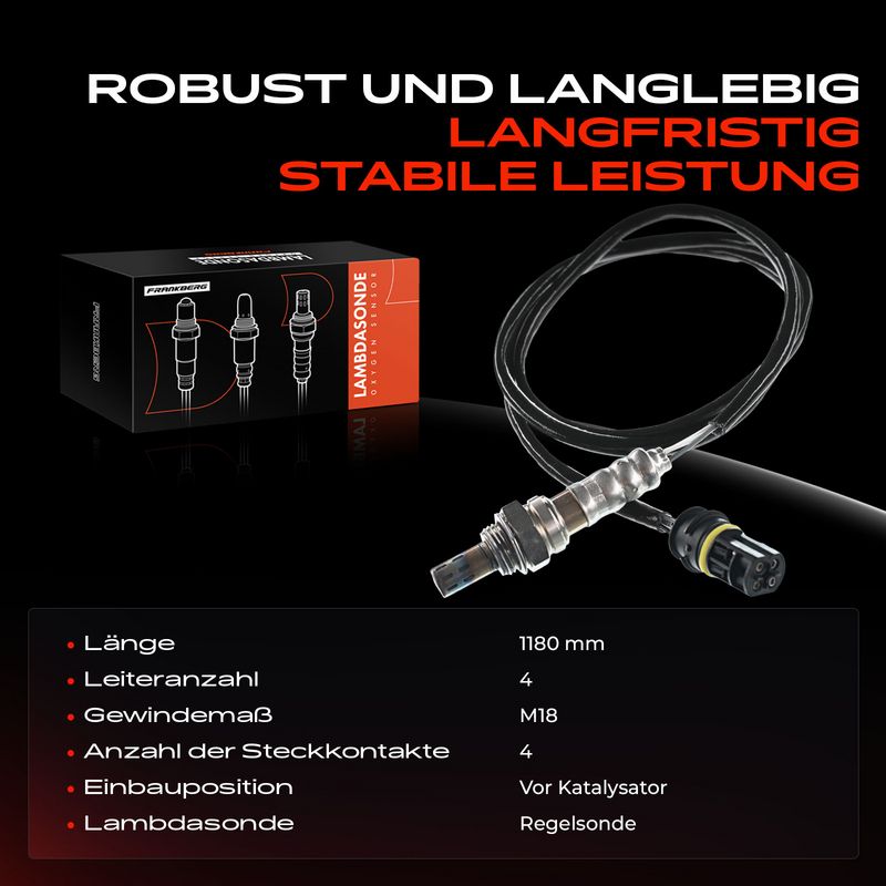 Frankberg 5481FB0017389 Oxygen Sensor