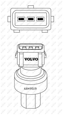 NRF 38934 Pressure Switch, air conditioning