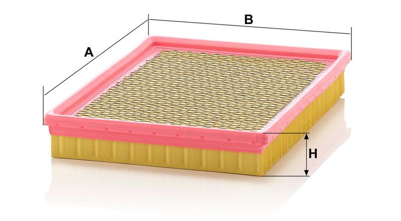 Õhufilter, MANN-FILTER C 2681