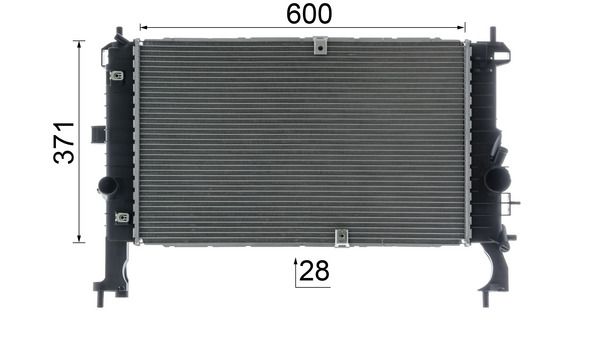 Product Image - Radiateur - CR2588000P - MAHLE