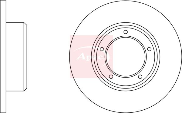 APEC Brake Disc DSK908