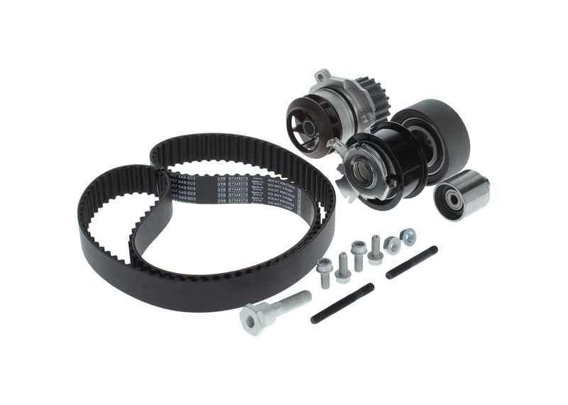 Veepump + hammasrihmakomplekt, BOSCH 1 987 945 311