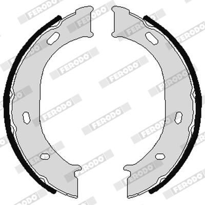 FERODO FSB624 Brake Shoe Set, parking brake