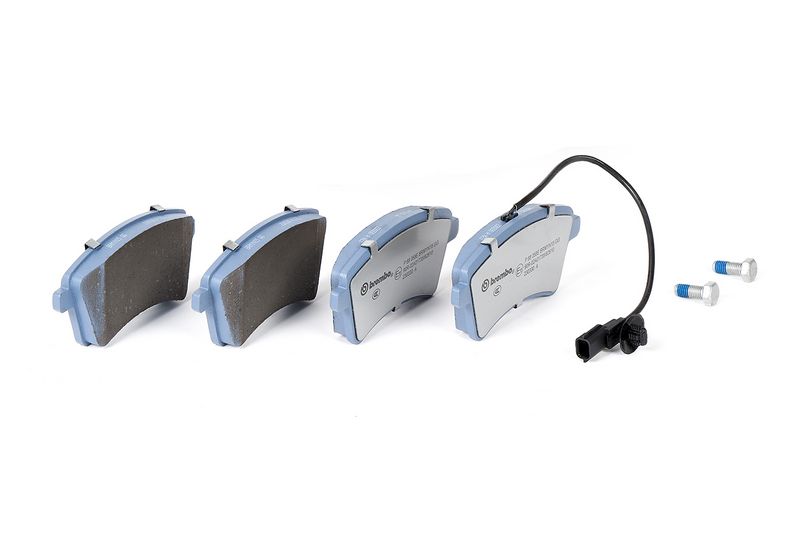 Piduriklotsi komplekt, ketaspidur, BREMBO P 68 058E