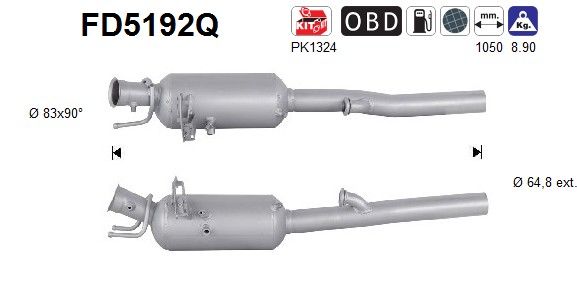 Prekė atitinka OEM kodą: 2464903020