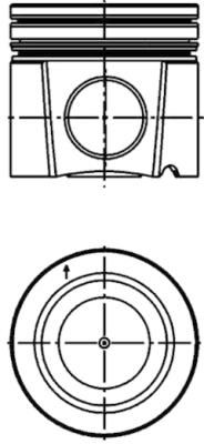 Поршень KOLBENSCHMIDT