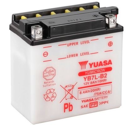 Yuasa Starter Battery YB7L-B2