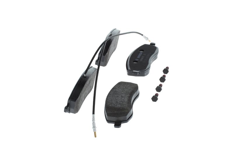 Piduriklotsi komplekt, ketaspidur, BOSCH 0 986 494 385