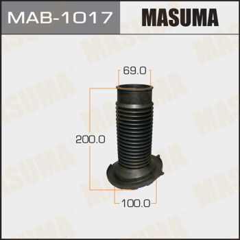 Комплект пилозахисних ковпаків, амортизатор, Masuma MAB1017