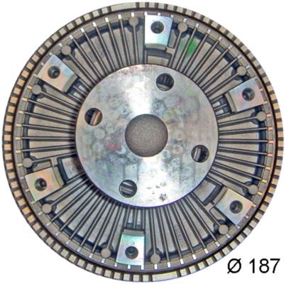 MAHLE CFC 129 000P Clutch, radiator fan