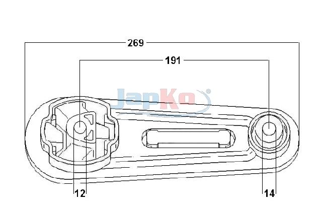 Paigutus, Mootor, JAPKO GOJ195