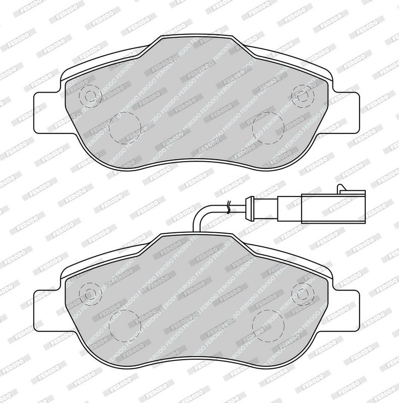 FERODO Plaquettes de frein à disque FDB1945