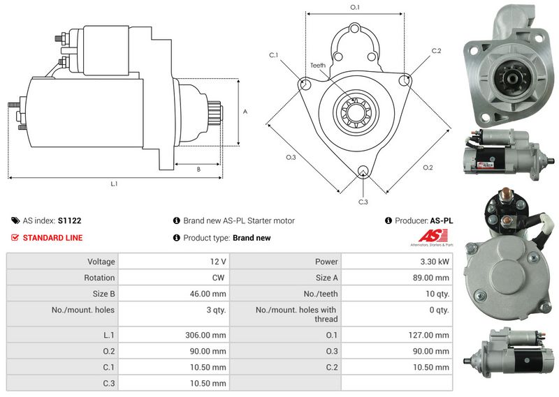 AS-PL S1122 Starter