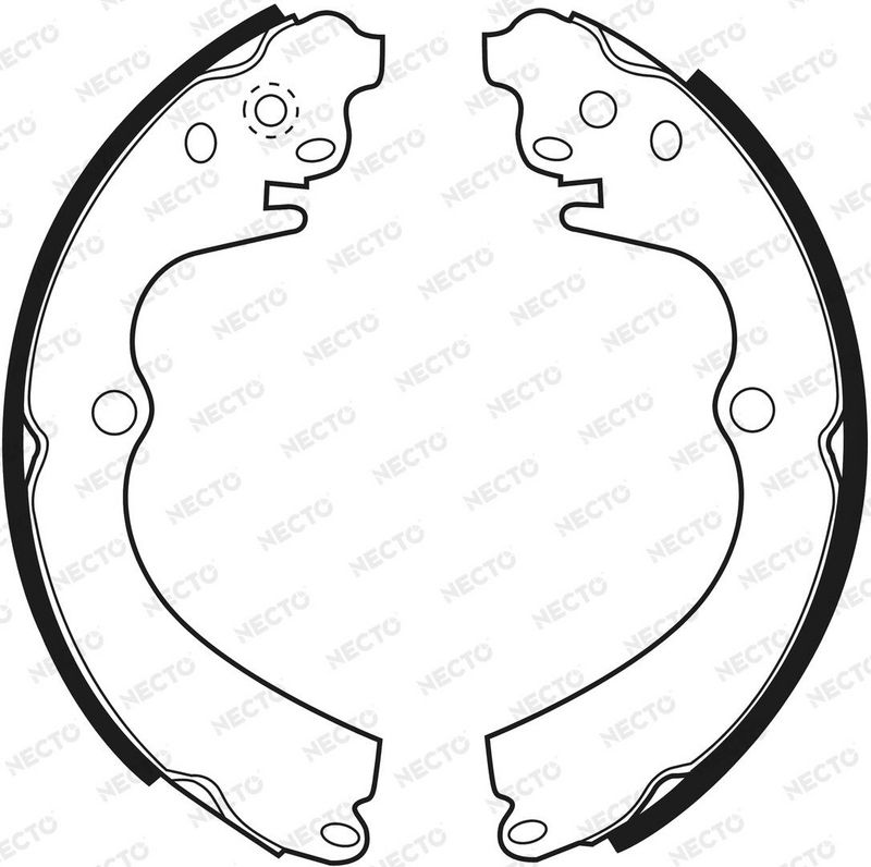 Juego de zapatas de frenos