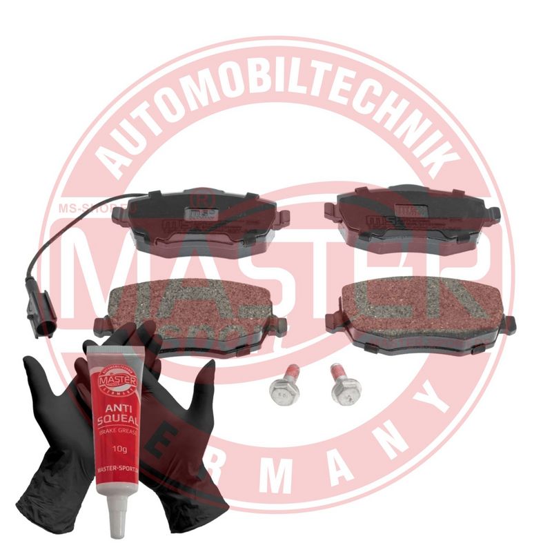 set placute frana,frana disc MASTER SPORT 13046027242N-SET-MS