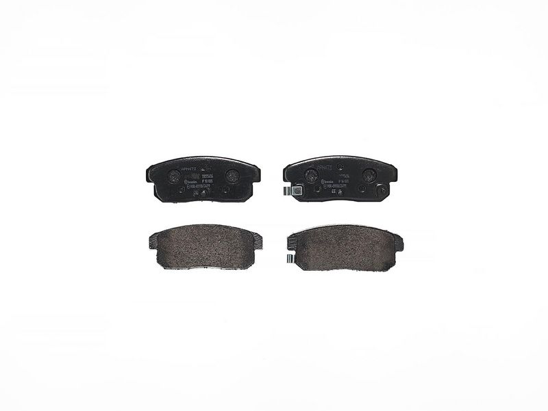 Piduriklotsi komplekt, ketaspidur, BREMBO P 10 005