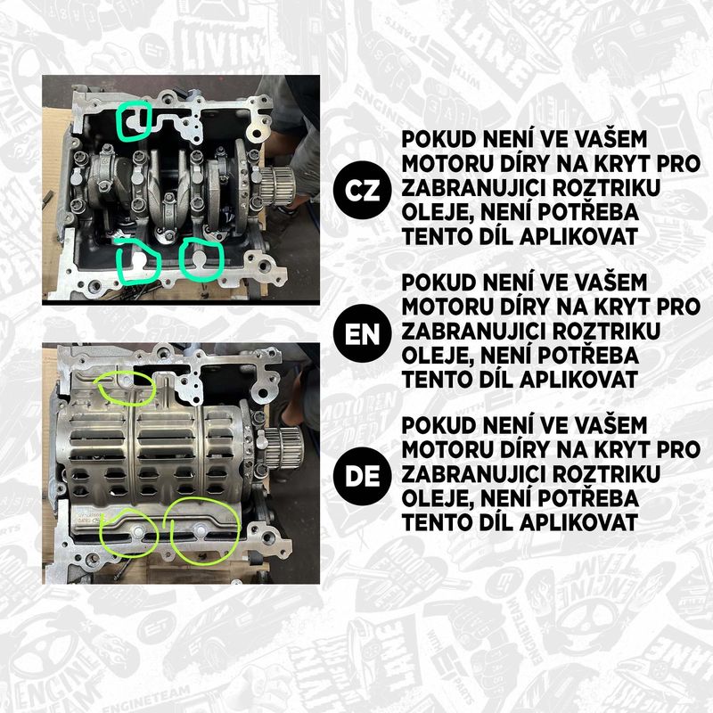 Product Image - Gedeeltelijke motor - SB0012 - ET ENGINETEAM