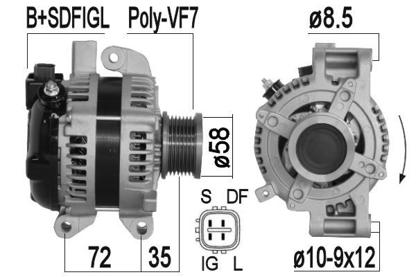 ERA generátor 209370A