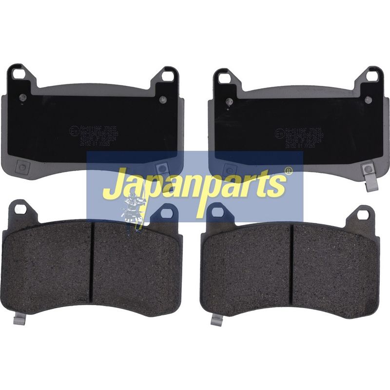 set placute frana,frana disc JAPANPARTS PA-00118AF