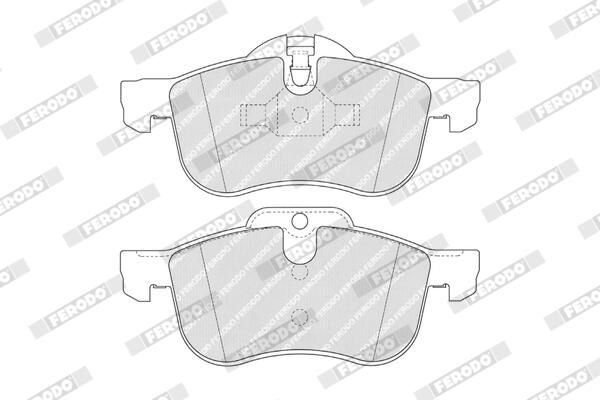 FERODO FDB1355 Brake Pad Set, disc brake