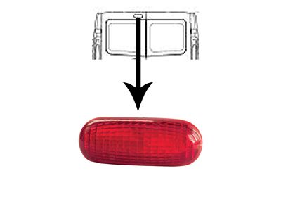 Додатковий стоп-сигнал, Van Wezel 3891929