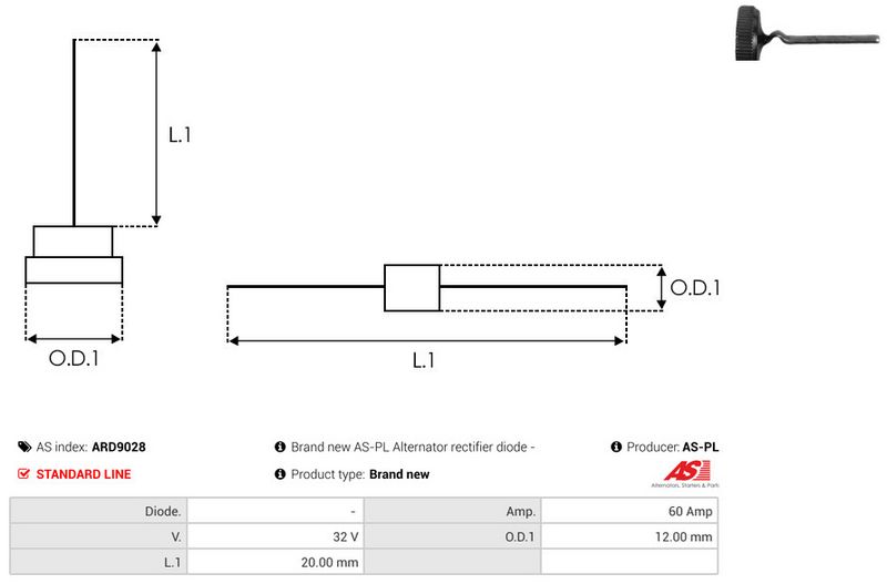 Seadistaja, generaator, AS-PL ARD9028