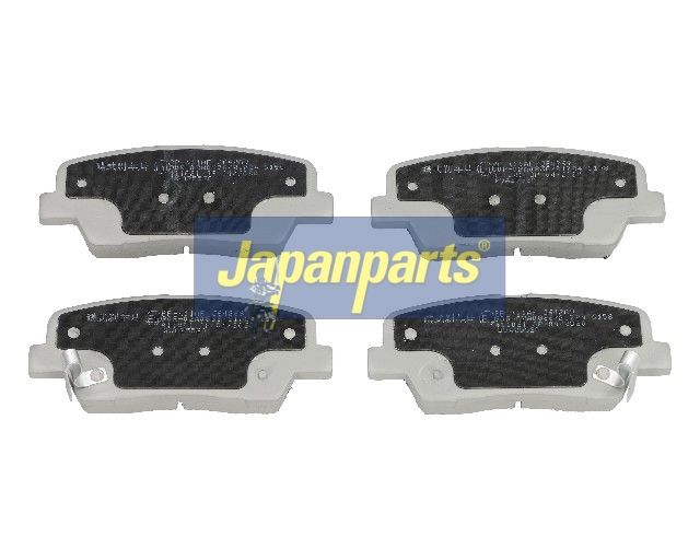 set placute frana,frana disc JAPANPARTS PP-K11AF
