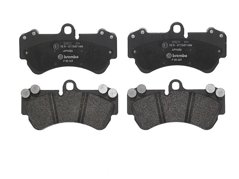 set placute frana,frana disc P 85 069 BREMBO