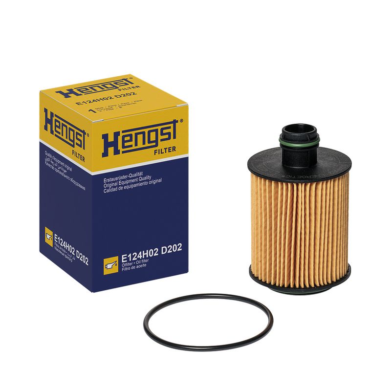 HENGST FILTER E124H02 D202 Oil Filter