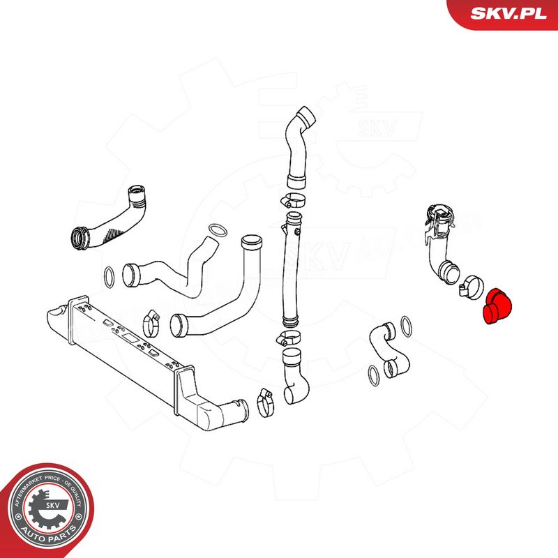 Laadimisõhu voolik, ESEN SKV 43SKV410