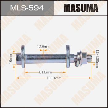 Гвинт для коригування розвалу, Masuma MLS-594