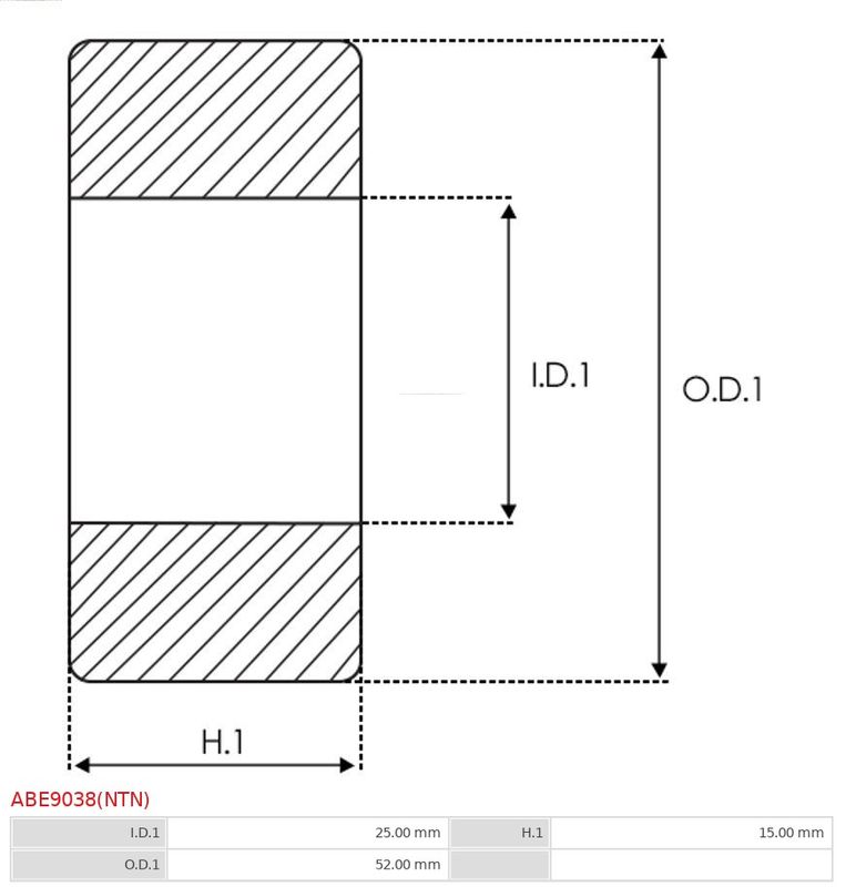 AS-PL ABE9038(NTN) Bearing