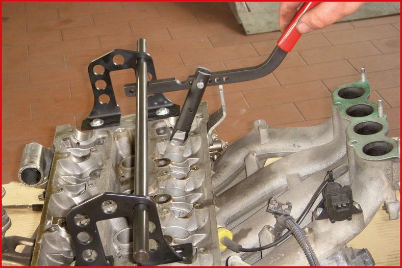 KS TOOLS 150.1100 Mounting Tool Set, intake/exhaust valve
