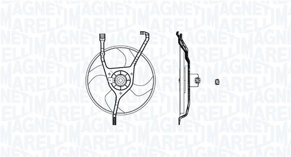 MAGNETI MARELLI Ventiliatorius, radiatoriaus