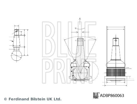 BLUE PRINT ADBP860063 Ball Joint